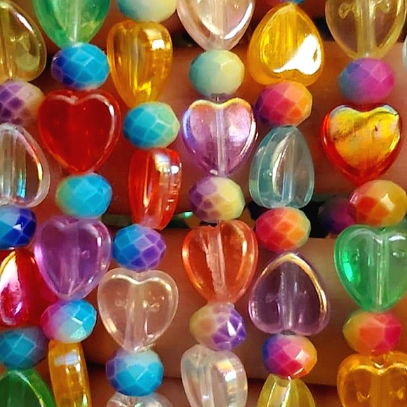 Set of 7 โค๐๐ bead children's bracelets. - Picture 9 of 10